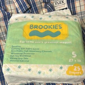 White and Green Bottoms with Playful Design